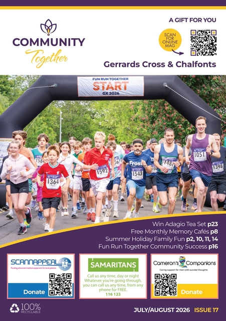 Community Together magazine cover - Gerrards Cross & the Chalfonts